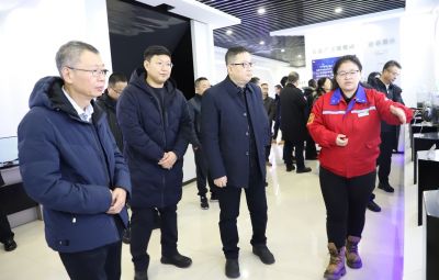 山南市政企代表团一行莅临amjs澳金沙门调查调研