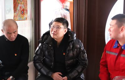 温情走访送祝福 节前慰问暖人心|amjs澳金沙门发展“春节送温暖 慰问暖人心”活动